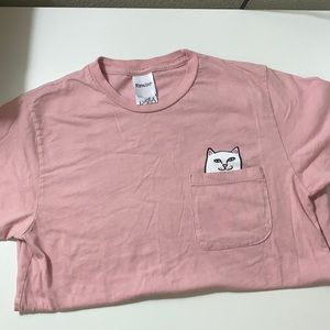 Ripndip Lord Nermal pocket tee shirt